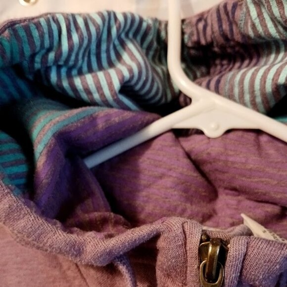 BILLABONG Hoodie Sweatshirt women S Lilac Purple Skater Beach Surf wear Classic - Picture 6 of 9